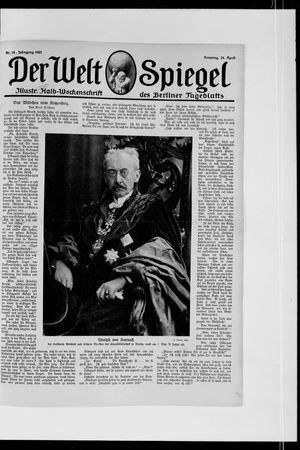 Berliner Tageblatt und Handels-Zeitung on Apr 24, 1921