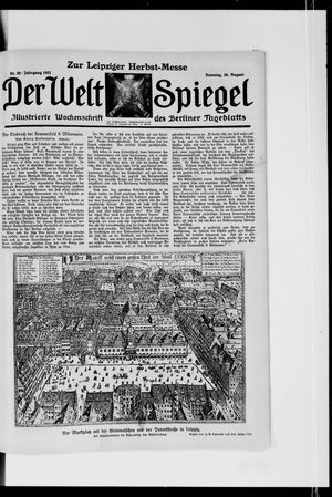 Berliner Tageblatt und Handels-Zeitung on Aug 28, 1921