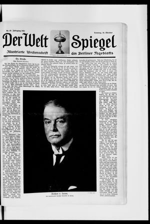 Berliner Tageblatt und Handels-Zeitung vom 16.10.1921