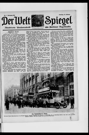 Berliner Tageblatt und Handels-Zeitung vom 12.02.1922