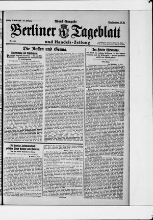 Berliner Tageblatt und Handels-Zeitung vom 07.04.1922
