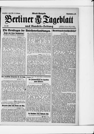 Berliner Tageblatt und Handels-Zeitung vom 03.06.1922