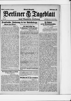 Berliner Tageblatt und Handels-Zeitung vom 07.06.1922