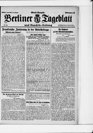 Berliner Tageblatt und Handels-Zeitung vom 07.06.1922