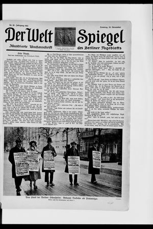 Berliner Tageblatt und Handels-Zeitung vom 10.12.1922