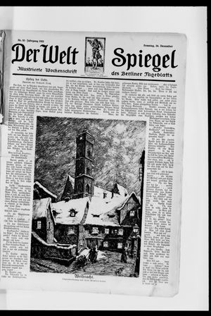 Berliner Tageblatt und Handels-Zeitung vom 24.12.1922