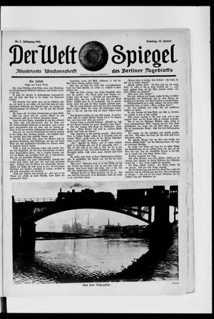 Berliner Tageblatt und Handels-Zeitung vom 14.01.1923