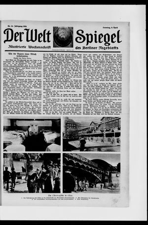 Berliner Tageblatt und Handels-Zeitung vom 08.04.1923