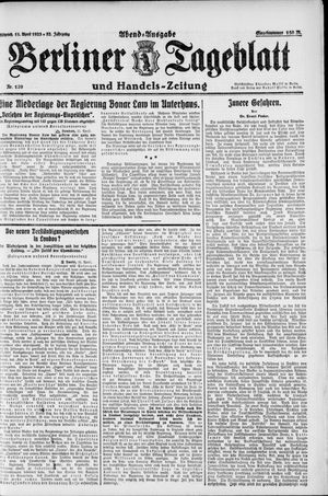 Berliner Tageblatt und Handels-Zeitung on Apr 11, 1923