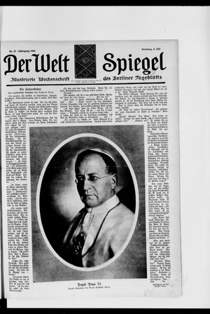 Berliner Tageblatt und Handels-Zeitung vom 08.07.1923