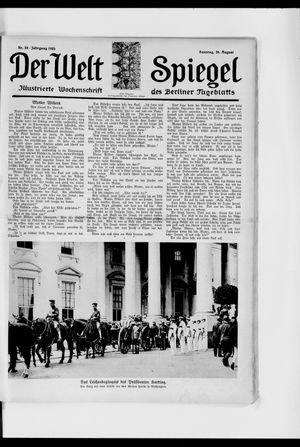 Berliner Tageblatt und Handels-Zeitung vom 26.08.1923