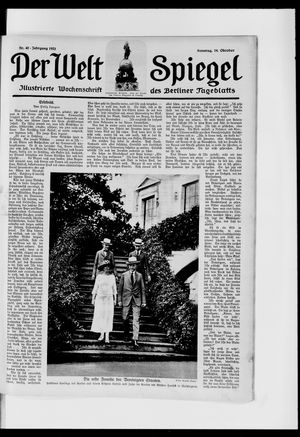 Berliner Tageblatt und Handels-Zeitung vom 14.10.1923