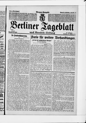 Berliner Tageblatt und Handels-Zeitung vom 13.01.1924