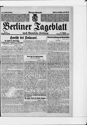 Berliner Tageblatt und Handels-Zeitung vom 12.02.1924