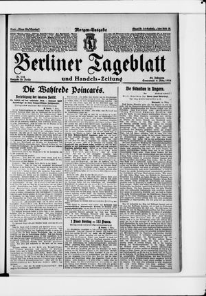 Berliner Tageblatt und Handels-Zeitung vom 08.03.1924