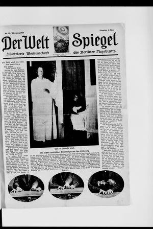 Berliner Tageblatt und Handels-Zeitung vom 09.03.1924