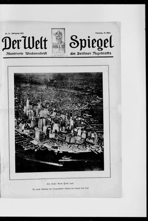 Berliner Tageblatt und Handels-Zeitung on Mar 16, 1924
