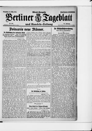 Berliner Tageblatt und Handels-Zeitung vom 29.03.1924