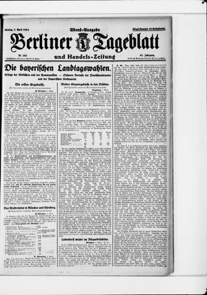 Berliner Tageblatt und Handels-Zeitung vom 07.04.1924