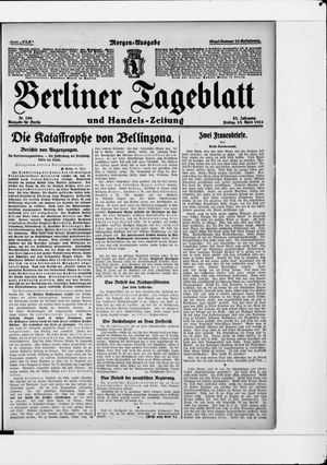 Berliner Tageblatt und Handels-Zeitung on Apr 25, 1924