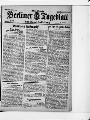 Berliner Tageblatt und Handels-Zeitung vom 17.05.1924