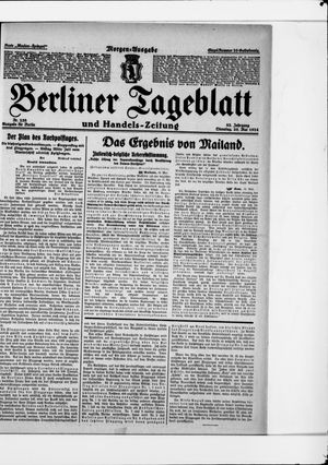 Berliner Tageblatt und Handels-Zeitung vom 20.05.1924
