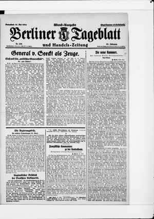 Berliner Tageblatt und Handels-Zeitung vom 31.05.1924