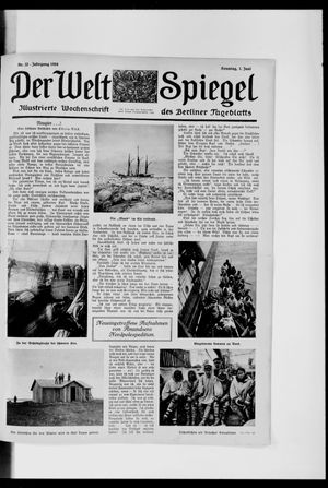 Berliner Tageblatt und Handels-Zeitung on Jun 1, 1924