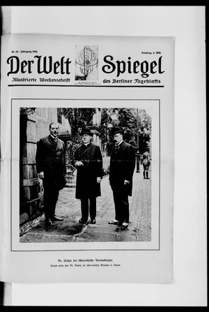 Berliner Tageblatt und Handels-Zeitung vom 08.06.1924