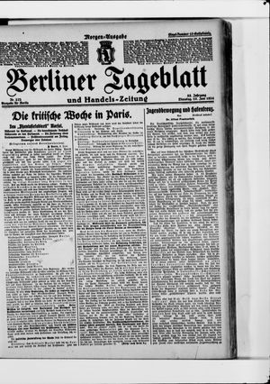 Berliner Tageblatt und Handels-Zeitung vom 10.06.1924