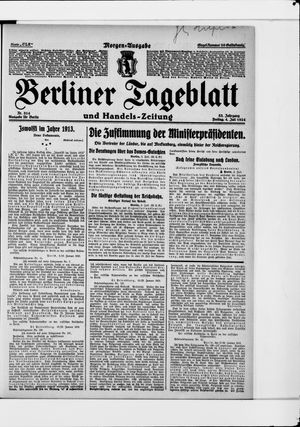 Berliner Tageblatt und Handels-Zeitung vom 04.07.1924