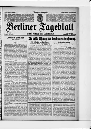 Berliner Tageblatt und Handels-Zeitung vom 17.07.1924