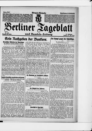 Berliner Tageblatt und Handels-Zeitung vom 25.07.1924