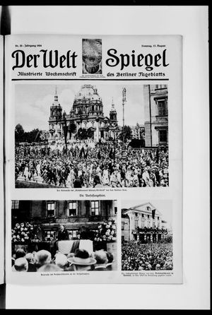 Berliner Tageblatt und Handels-Zeitung vom 17.08.1924