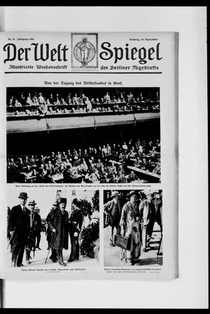 Berliner Tageblatt und Handels-Zeitung vom 14.09.1924