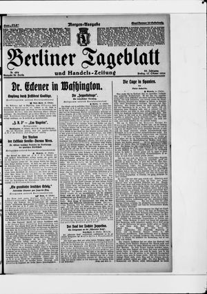 Berliner Tageblatt und Handels-Zeitung vom 17.10.1924