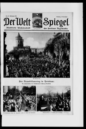 Berliner Tageblatt und Handels-Zeitung vom 02.11.1924