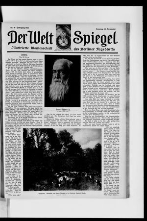 Berliner Tageblatt und Handels-Zeitung vom 16.11.1924