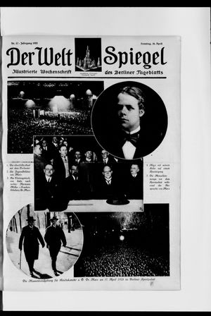 Berliner Tageblatt und Handels-Zeitung vom 26.04.1925