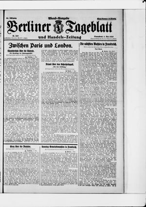 Berliner Tageblatt und Handels-Zeitung on May 2, 1925