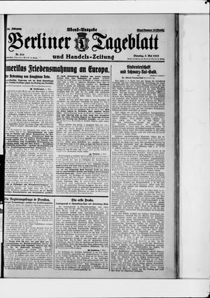 Berliner Tageblatt und Handels-Zeitung on May 5, 1925