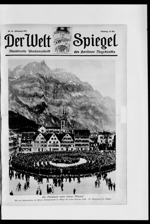 Berliner Tageblatt und Handels-Zeitung vom 10.05.1925