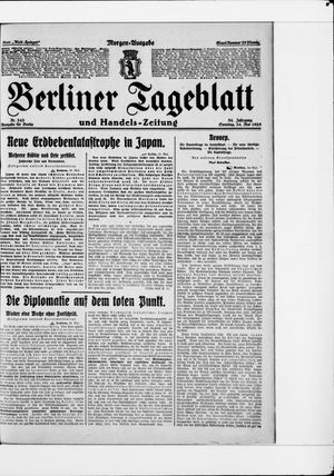 Berliner Tageblatt und Handels-Zeitung vom 24.05.1925