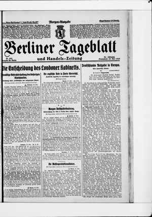 Berliner Tageblatt und Handels-Zeitung vom 30.05.1925