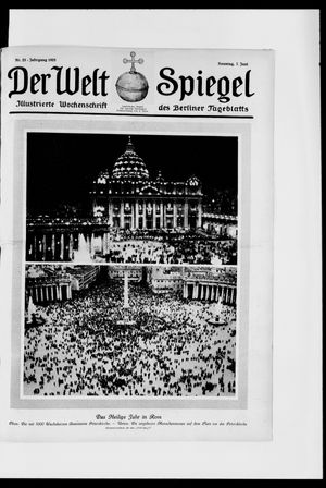 Berliner Tageblatt und Handels-Zeitung vom 07.06.1925