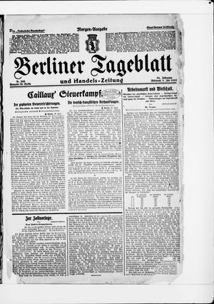 Berliner Tageblatt und Handels-Zeitung vom 01.07.1925