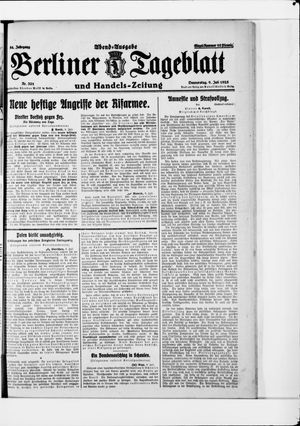Berliner Tageblatt und Handels-Zeitung vom 09.07.1925