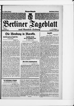 Berliner Tageblatt und Handels-Zeitung vom 28.07.1925