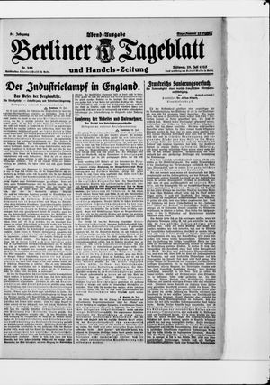 Berliner Tageblatt und Handels-Zeitung vom 29.07.1925