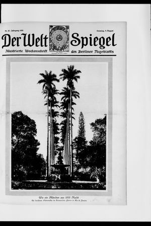 Berliner Tageblatt und Handels-Zeitung vom 09.08.1925